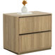 Kalla 28 X 24.25 inch Rustic Oak Night Stand